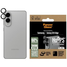 Szkło hartowane na obiektyw Panzer Glass Hoops Lens Protector do Samsung Galaxy S25 Edge czarny
