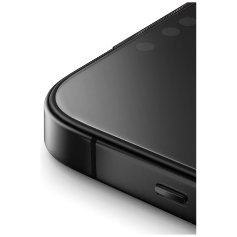 Szkło hartowane UNIQ Optix Exofit Privacy do i Phone 17 Pro prywatyzujące z aplikatorem
