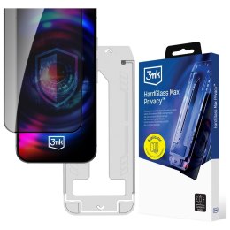Szkło prywatyzujące 3MK Hard Glass Max Privacy z aplikatorem do Samsung Galaxy A16 4G/5G/ A17 4G/5G