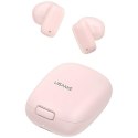 USAMS Słuchawki Bluetooth 5.3 TWSID Series bezprzewodowe różowy/pink BHUID04 (ID25)