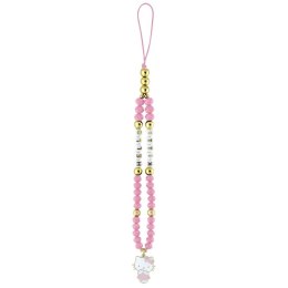 Zawieszka na telefon Hello Kitty Pearls and Beads Kitty Charm różowy