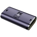 Zestaw adapterów HDMI 4smarts 8K 4 szt. - w górę, w dół, boczny, złącze do łączenia kabli, szary