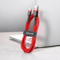 Kabel Baseus Cafule USB-A / USB-C QC 3.0 3A 1 m - czerwony