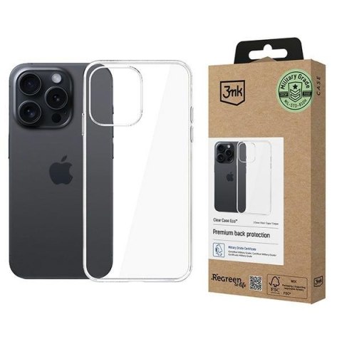 3MK Clear Case Eco i Phone 15 Pro Max GRS CU 1304127