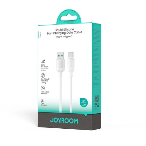 Kabel Joyroom S-A62 Lively Series 3A USB-A - USB-C 1,2 m - biały