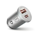 3MK Hyper Car Charger 45WŁadowarka samochodowa 1x USB-A + 1x USB-C