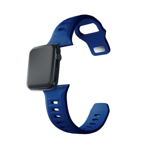 3MK Silicone Watch Strap Niebieski/Bluedla Apple Watch 38/40/41mm
