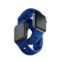 3MK Silicone Watch Strap Niebieski/Bluedla Apple Watch 38/40/41mm