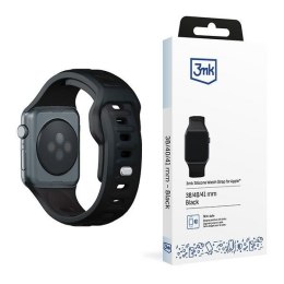 3MK Silicone Watch Strap czarny/blackdla Apple Watch 38/40/41mm