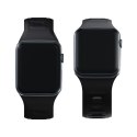 3MK Silicone Watch Strap czarny/blackdla Apple Watch 38/40/41mm