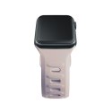 3MK Silicone Watch Strap różowobeżowy/latte dla Apple Watch 38/40/41mm