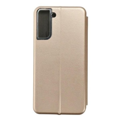 Beline Etui Book Magnetic Samsung S21+złoty/gold