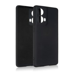 Beline Etui Silicone Moto G85 5Gczarny/black