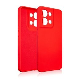 Beline Etui Silicone Oppo Reno 8 5Gczerwony /red