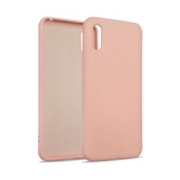 Beline Etui Silicone Xiaomi Redmi 9Aróżowo-złoty/rose gold