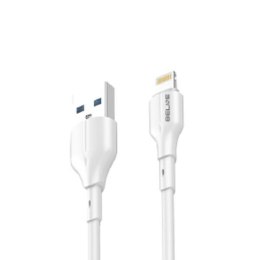 Beline Kabel 25W USB-A/Lightning 1m biały/white BLNCWL01