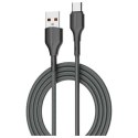 Beline Kabel 25W USB-A/USB-C 2m czarny/black BLNCBC02