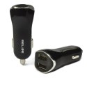 Beline Ładowarka sam. 2x USB 2,1A czarna/black (only head)