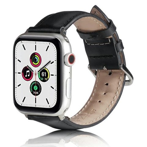 Beline pasek Apple Watch Leather38/40/41mm czarny /black