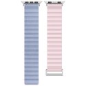 Beline pasek Apple Watch Magnetic Pro 38/40/41mm różowo/błękitny pink/sierra box