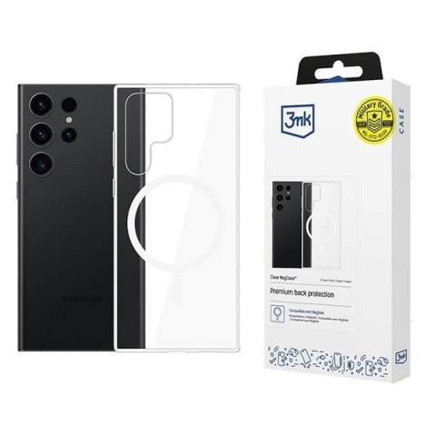Etui 3MK Clear Mag Case do Samsung Galaxy S23 Ultra