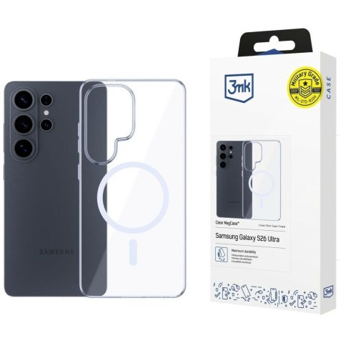 Etui 3MK Clear Mag Case do Samsung Galaxy S26 Ultra