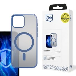 Etui 3MK Frosty Mag Case do Apple i Phone 15 niebieski