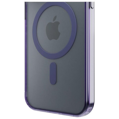 Etui 3MK Frosty Mag Case do Apple i Phone 17 Pro Max fioletowy