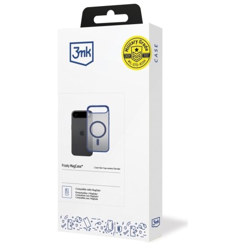 Etui 3MK Frosty Mag Case do Apple i Phone Air niebieski