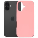 Etui 3MK Hardy Mag Silicone do Apple i Phone 16 Plus różowy