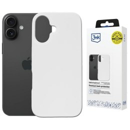 Etui 3MK Hardy Mag Silicone do Apple i Phone 16 biały