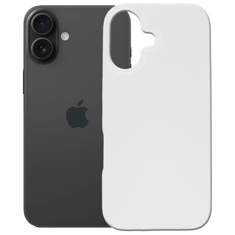 Etui 3MK Hardy Mag Silicone do Apple i Phone 16 biały