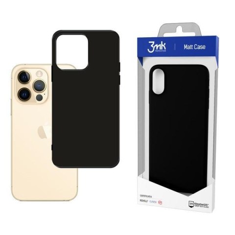 Etui 3MK Matt Case do Apple i Phone 13 Pro czarny