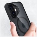 Etui 3MK Satin Armor Mag Case do Apple i Phone 17 przezroczysty