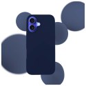 Etui 3MK Silicone Case do Apple i Phone 16 Plus granatowy