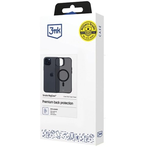 Etui 3MK Smoke Mag Case do Apple i Phone 15 Plus