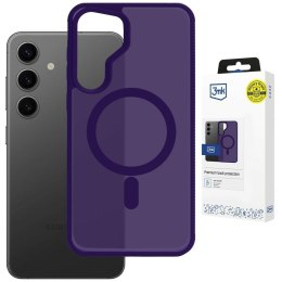 Etui 3MK Smoke Mag Case do Samsung Galaxy S25 fioletowy