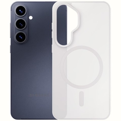 Etui 3MK Smoke Mag Case do Samsung Galaxy S26 biały