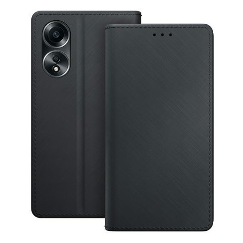 Etui 3MK Wallet Case do Oppo A58 4G czarny