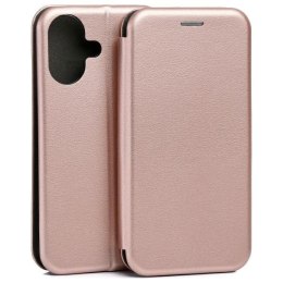 Etui Beline Book Magnetic do i Phone 17 różowo-złoty
