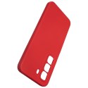 Etui Beline Silicone Infinix Hot 50 czerwony
