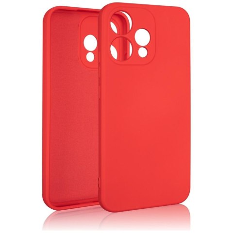 Etui Beline Silicone do Oppo Reno 15 czerwony