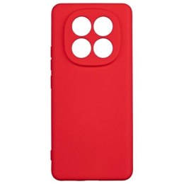 Etui Beline Silicone do Xiaomi Redmi Note 14 Pro Plus 5G czerwony