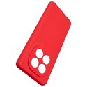 Etui Beline Silicone do Xiaomi Redmi Note 14 Pro Plus 5G czerwony