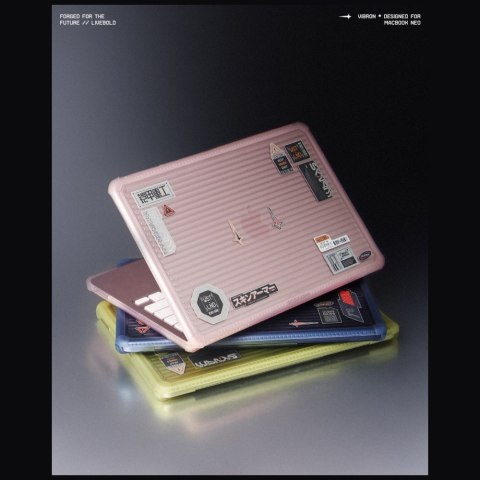 Etui Skinarma Protective Cover Vibron do Mac Book Neo 13" żółty