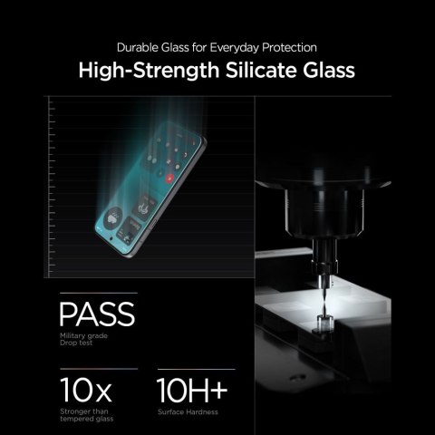 Szkło hartowane Spigen Glas.tR EZ Fit Pro AC HD 2-Pack Nothing Phone 4a Pro przezroczyste