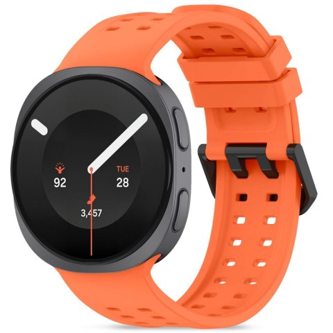 Tech-Protect Silicone Air pasek do Samsung Galaxy Watch 8 / 9 / Classic (40 / 44 / 46 mm) pomarańczowy mandarynkowy