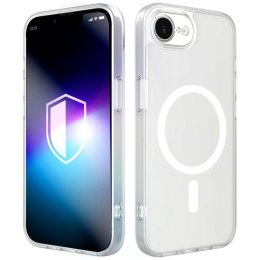 Etui 3MK Misty Mag Case do Apple i Phone 16e / 17e biały
