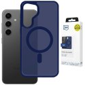 Etui 3MK Smoke Mag Case do Samsung Galaxy S25 niebieski
