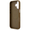 Etui Guess Triangle Logo Mag Safe do i Phone 17 brązowy